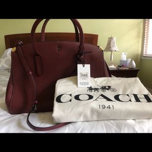 Burgundy Cooper Bag